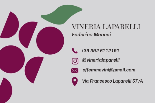 Vineria Laparelli - Biglietto da visita